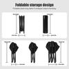 Folding Table Chair 4Pcs Set with 1 Sofa 2 Single Chairs Table, Portable Lightweight Camping Collapsible and Chair, Heavy Duty Lawn for Outdoor,