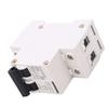 AC DC Miniatur-Leistungsschalter 2P 25A 400V DIN-Schienenmontage für Solar-PV-System DZ47X 63
