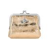 Vivienne Westwood Metallic Crinkle Frame Pulse Mini Coin Card Wallet 56010005w L00a7 R401