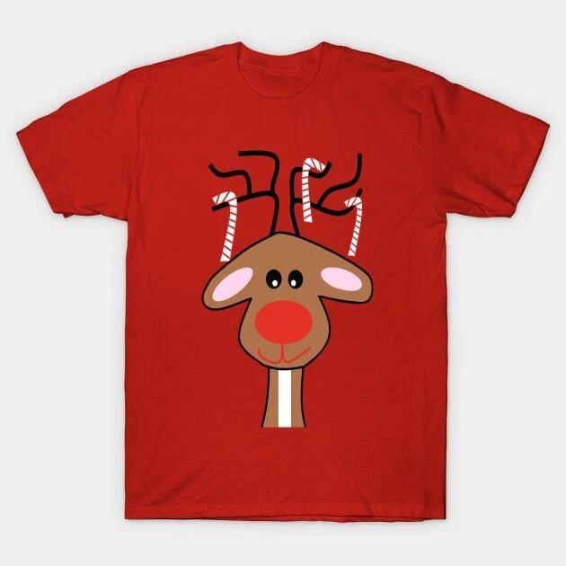UGLY XMAS SWEATER Reindeer - UGLY CHRISTMAS SWEATER Made in Australia T-Shirt S