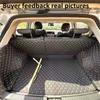 Car trunk mats for Tesla Model Y 2021 - 2024 waterproof cargo liner boot carpets Easy to clean Easy to clean Scratch-resistant
