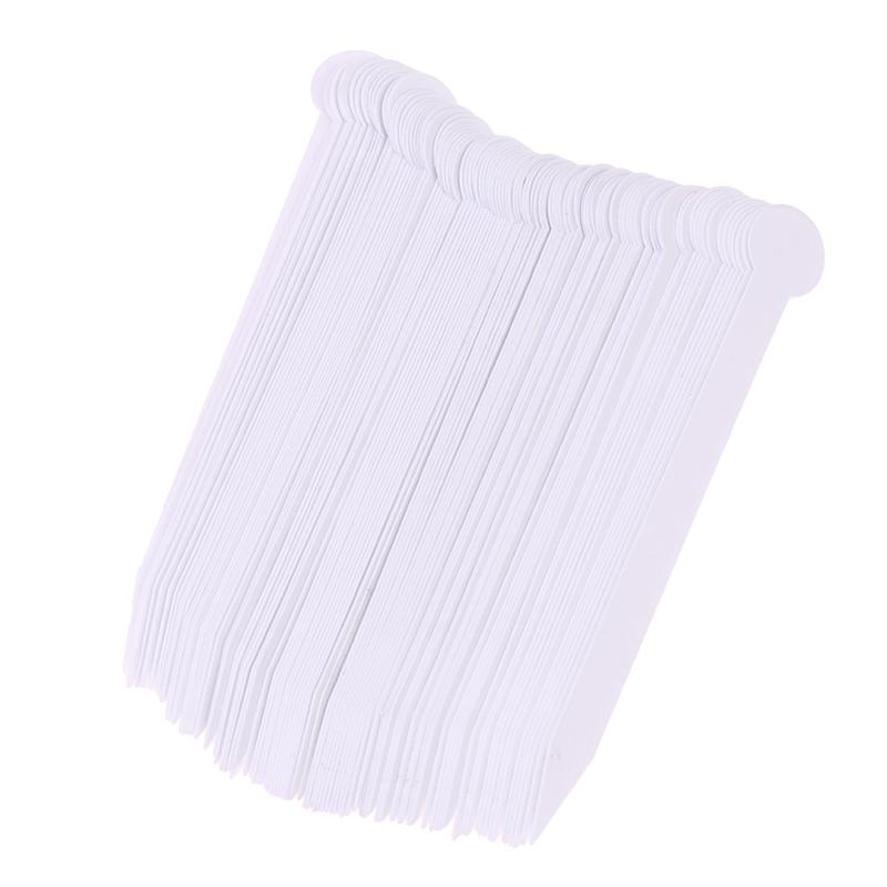 100Pcs Oils Testing Strip Aromatherapy Tester Paper Perfume Test Paper Strips For Fragrances Essential Oils Spice