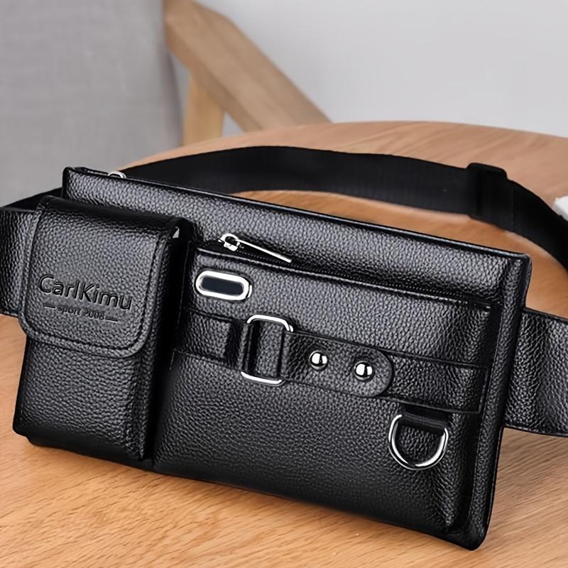 Durable Crossbody Bag Business Casual Shoulder Bag with Adjustable Strap, Multi-Pocket Design, Secure Zipper Closure