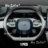 For Xpeng P7 2025 2026 Car Steering Wheel Cover Leather Non-slip Auto Interior Special interior steering wheel cover Accessories