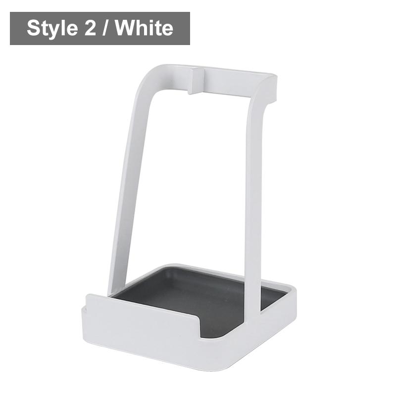 

Pot Cover Rack Spoon Holder Stand Kitchen Organizer Pot Lid Shelf Multi-function Spatula Ladle Holder Tableware Storage Rack