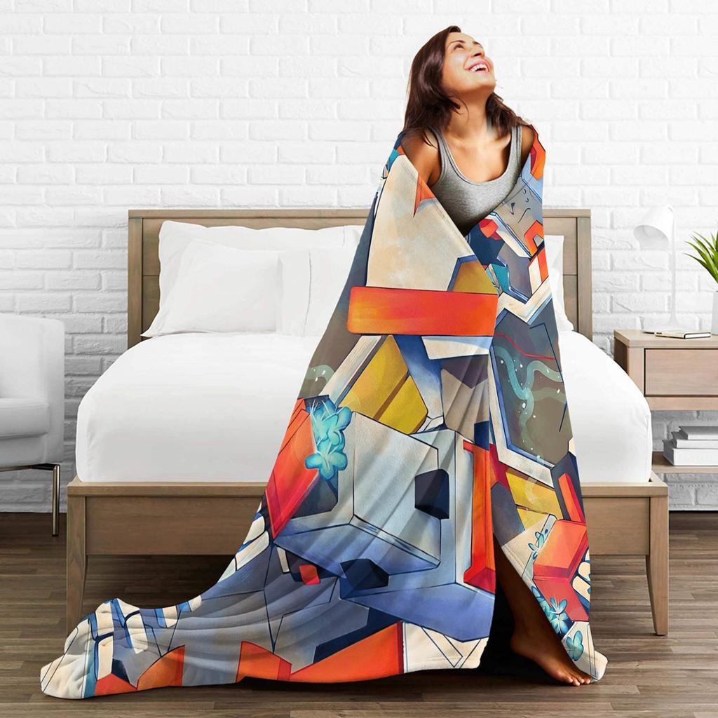 T-Transformers Ratchet Plush Blanket Kids  Flannel Bedding Throws For Bedroom Warm Custom DIY Quality Bedspread Gift