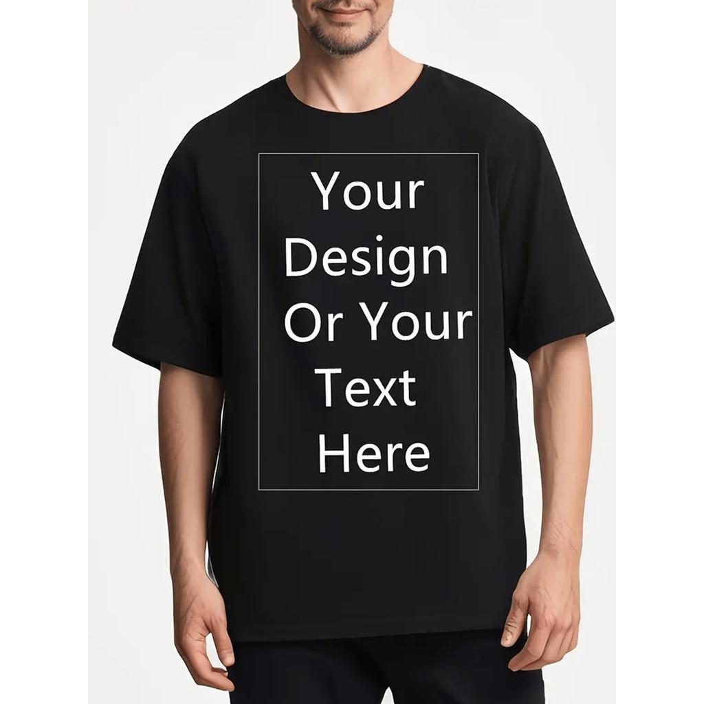 Custom T-Shirt  Thickened Customizable Men'S Pure  Unisex T-Shirts- Local warehouse, heat transfer