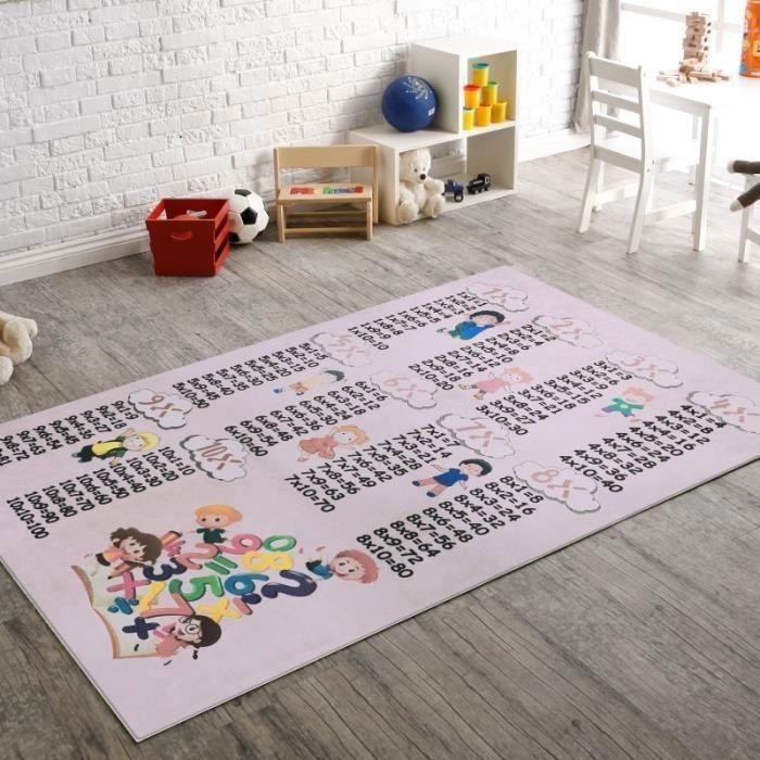 Tapis - Non spécifié - Table de Multiplication - Lavable - Antidérapant - 120x180cm