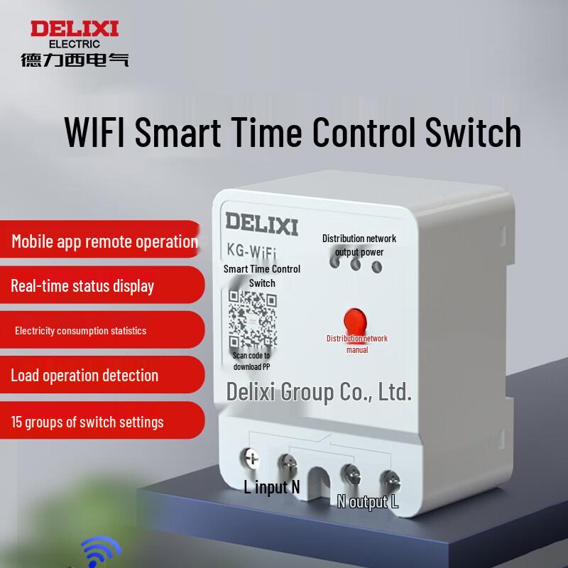 DELIXI Wi-Fi Smart Timer Switch
