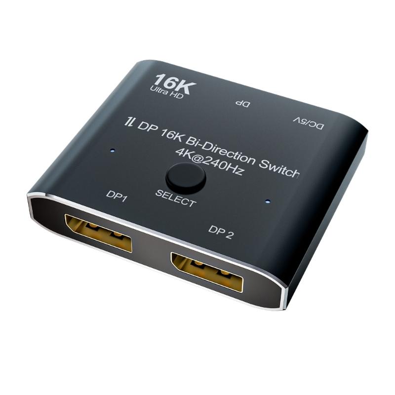 

16K Video Converter Switcher Splitter with 4K@240Hz Bi Directional Switching Capability 1