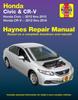 Kniha Honda Civic (12-15) & CR-V (12-16) Haynes Manual (USA) : 2012-16