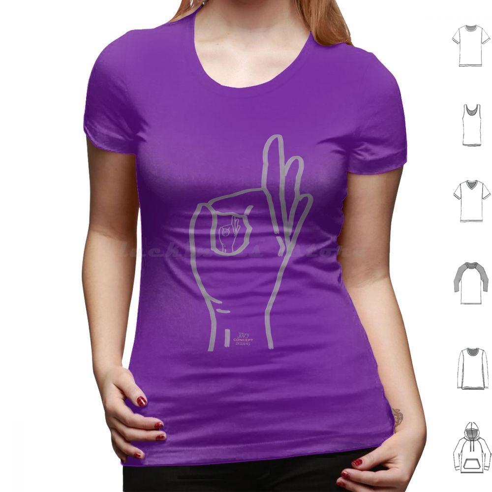 Okey Ok Okey Ok Hand T Shirt Cotton Men Women DIY Print Ok Sign Success Hand Symbol Happy Positive Gesture Good Smile Finger