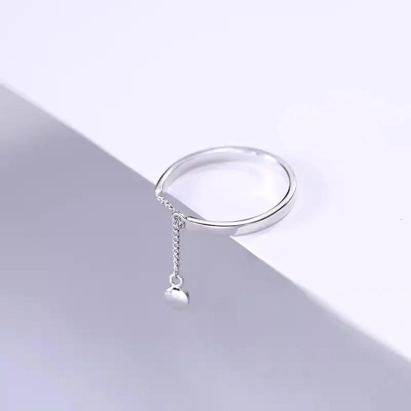 

Кольцо с кисточками-цепочками, регулируемое, простое, корейская мода, женское, для вечеринки, на палец, корейский цвет, ювелирное изделие resizable