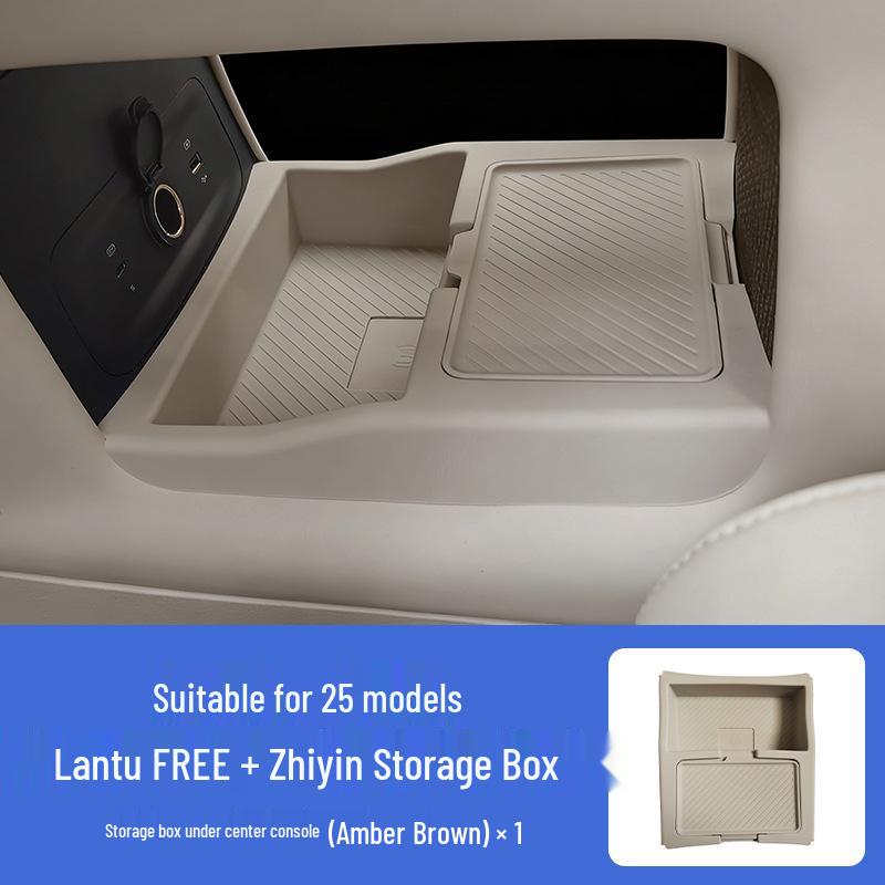 Voyah FREE/Zhiyin Center Console Silicone Storage Box Organizer (2025 Model)