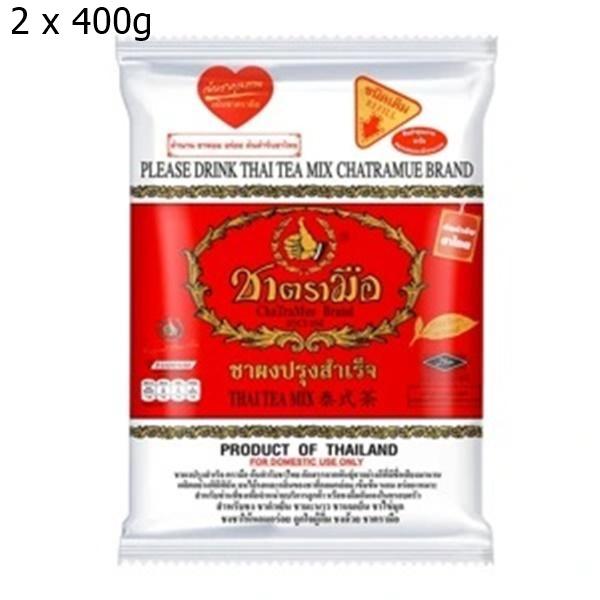 

Тайський чай Cha Tra Mue Original готовий 400г 400g x 2 червоний