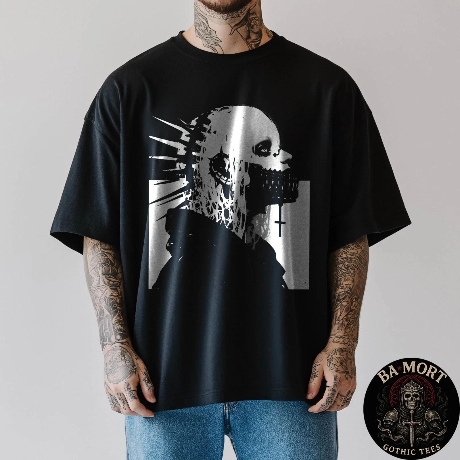 Ghoul Girl Cybergoth Gothic Anime Manga T-Shirt M