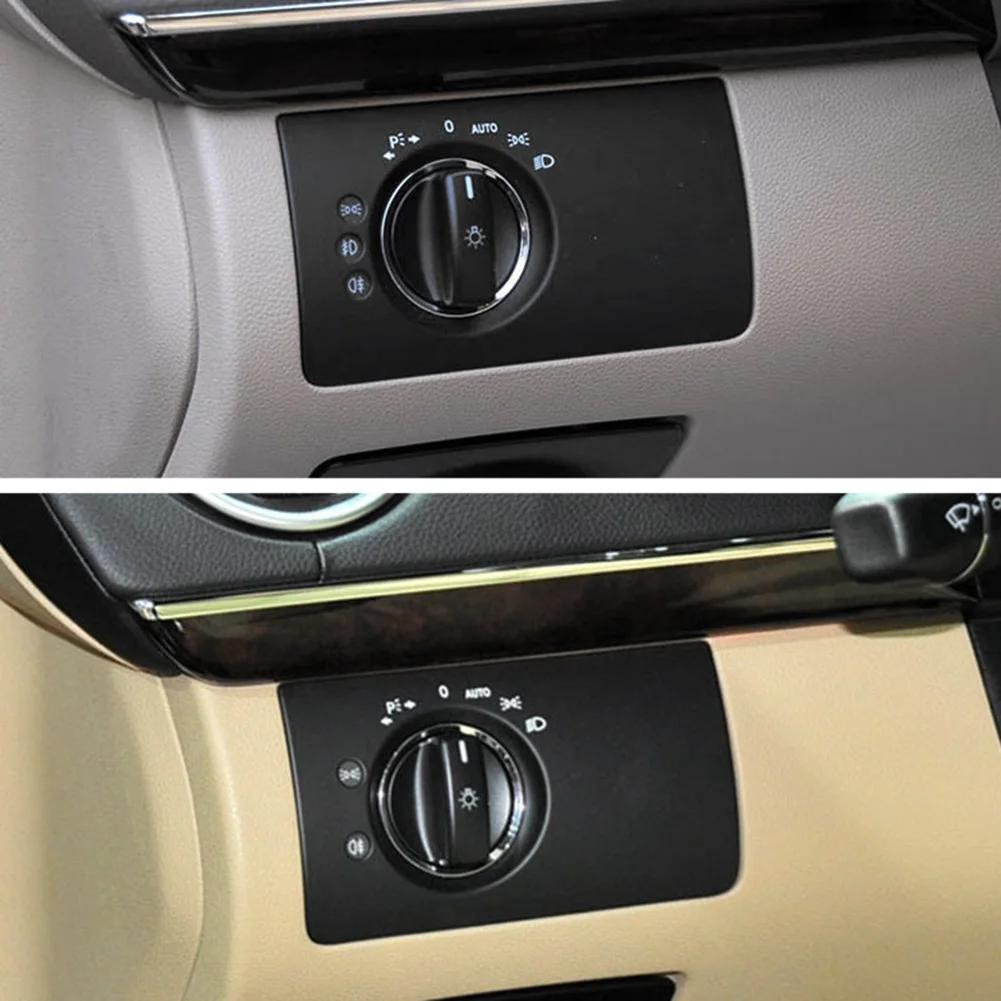 LHD Front Left Dashboard Headlight Switch Button Panel Trim Cover For Mercedes-Benz ML Class W164 GL Class X164 2007-2011
