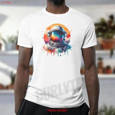 Astronaut T Shirt Space Explorer Cosmic Adventure Sci Fi Style Outer Design Unique Galactic Vintage Versatile Soft