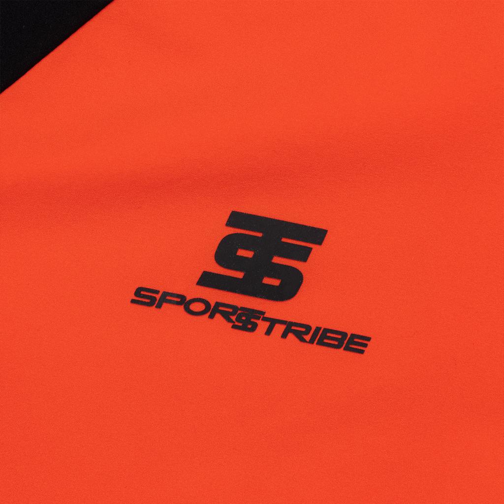 Sportstribe St Half-Zip Windbreaker Bk/Or