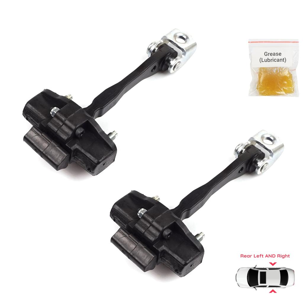 EDP1278-1 2 Pieces Rear Door Hinge Stop Check Strap Limiter for Fiat Bravo 198 Lancia Delta MK3 844 2008-2014 51805582