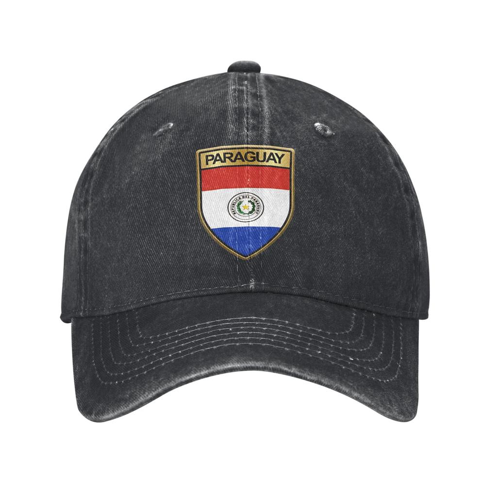 Paraguay Flag Baseball Caps Accessories for Unisex Women Adjustable Trucker Hat