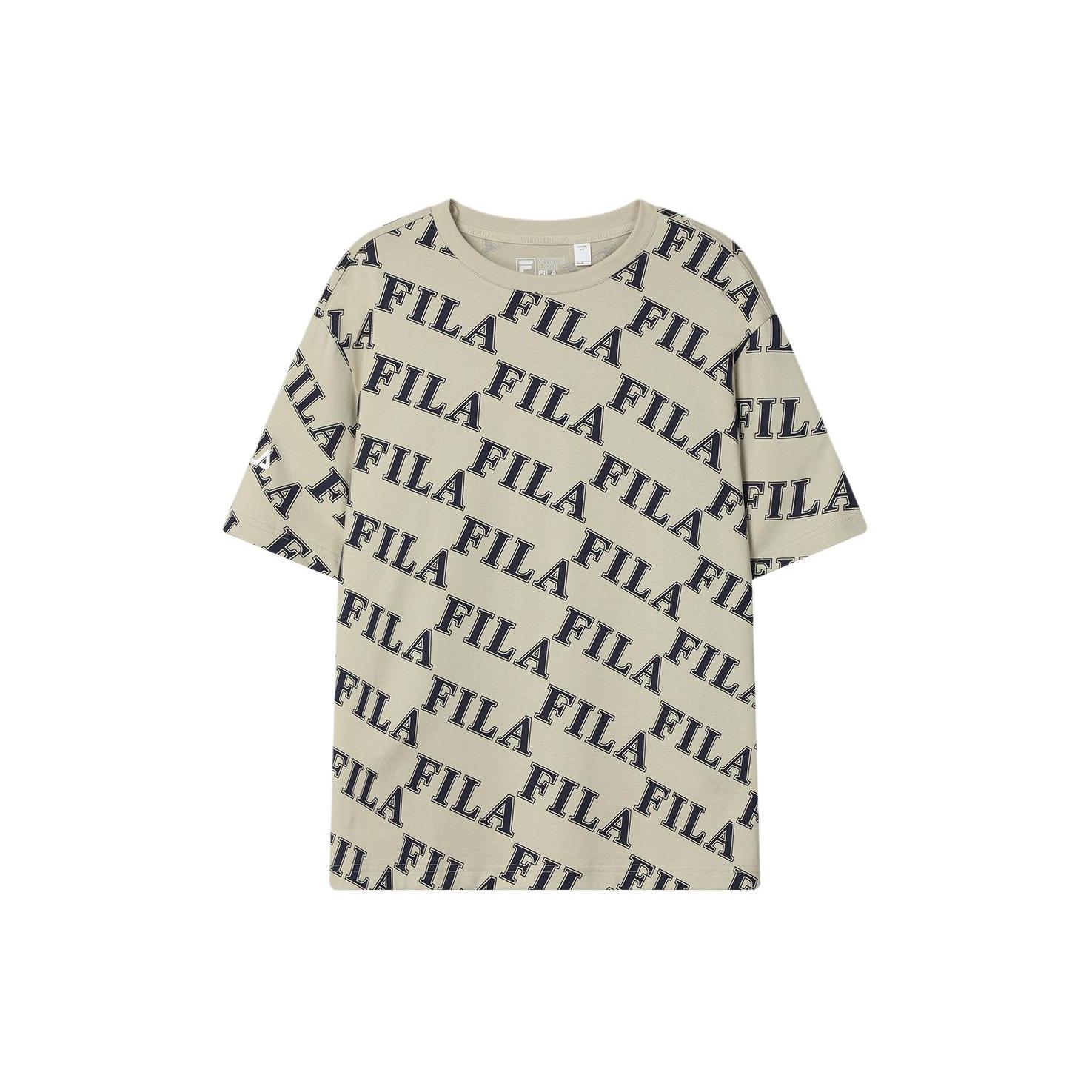 FILA T Shirt Men s All Over Print 3 F11M419101F-ZC XL
