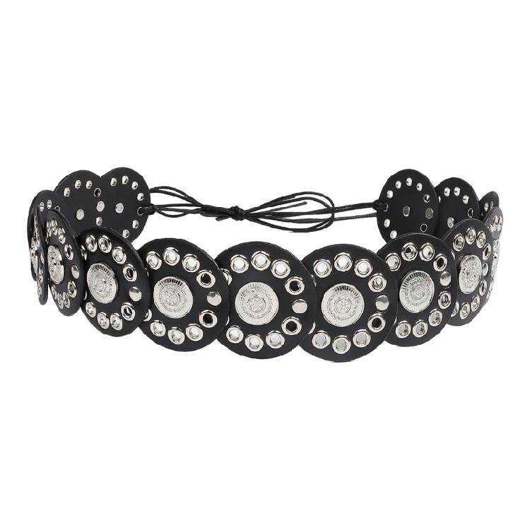 Retro Wide Disc Belt for Women Western Styles Waist Belt Cincher Belt for Various Waist Styling Party Waist Accessories