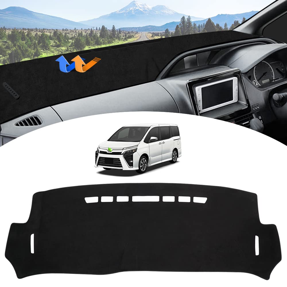 GIMUYA Toyota Voxy Noah Esquire 80 Series Dashboard Mat VOXY NOAH esquire 80 Early and Late Models January 2014 Specially Designed Dash Mat Protective