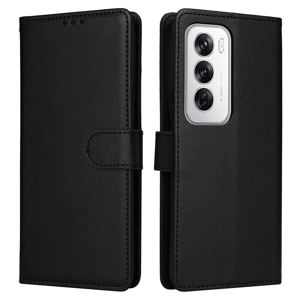 For Oppo Reno12 Pro 5G (Global) Case Wallet Stand View PU Leather Phone Cover