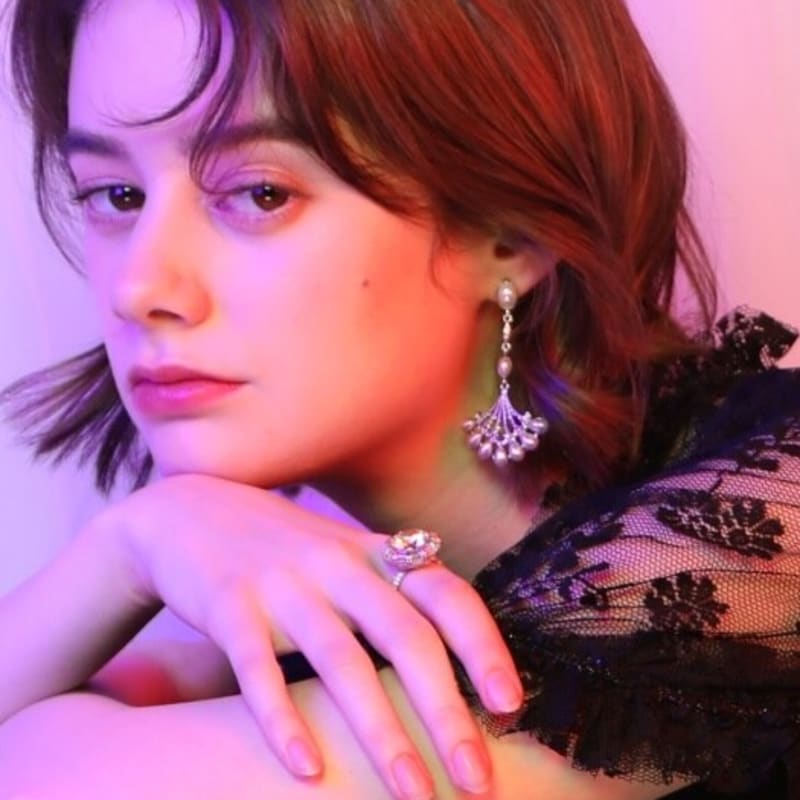 

jamieandbell sector earrings SILVER