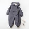 Traje de Nieve para Niños Niñas Niños Mono de Nieve de una Pieza Impermeable Cortavientos Mono de Invierno para Exteriores Trajes de Snowboard Esquí Mono Abrigado con Capucha