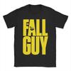 The Fall Guy Mens T Shirts  Vintage Tee Shirt Short Sleeve Round Collar TShirts 100 Cotton Graphic Printed Clothing