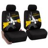 Eiffel Tower Printing Seat Covers Universal Car Seat Covers 8PCS Full Set