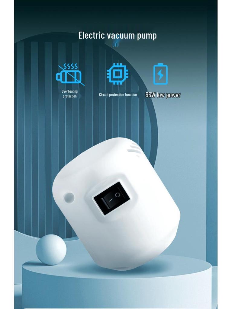 Electric Universal Vacuum Pump for Compression Bags and Home Storage