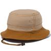 New Era Bucket 01 Reversible Packable Softness of Nature Bucket Mocha and Sizes Hat, Brown, L-XL