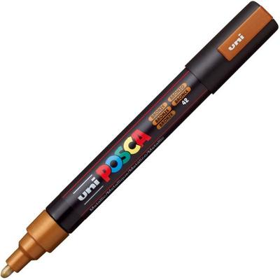 Marker - POSCA - Bronze - Medium Tip - Water-Based Paint - Line Width 1.8-2.5 Mm