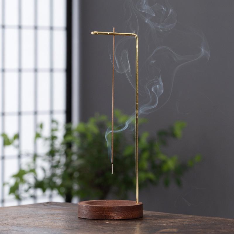 Zen-Style Inverted Incense Burner for Indoor Home Decoration