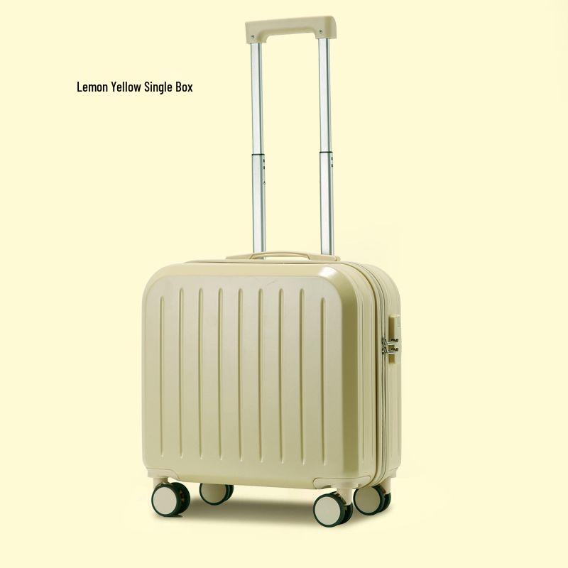 18-Inch Ultra-Light Women's Multi-Functional Carry-On Suitcase - Durable, Sturdy, Silent Travel Trolley