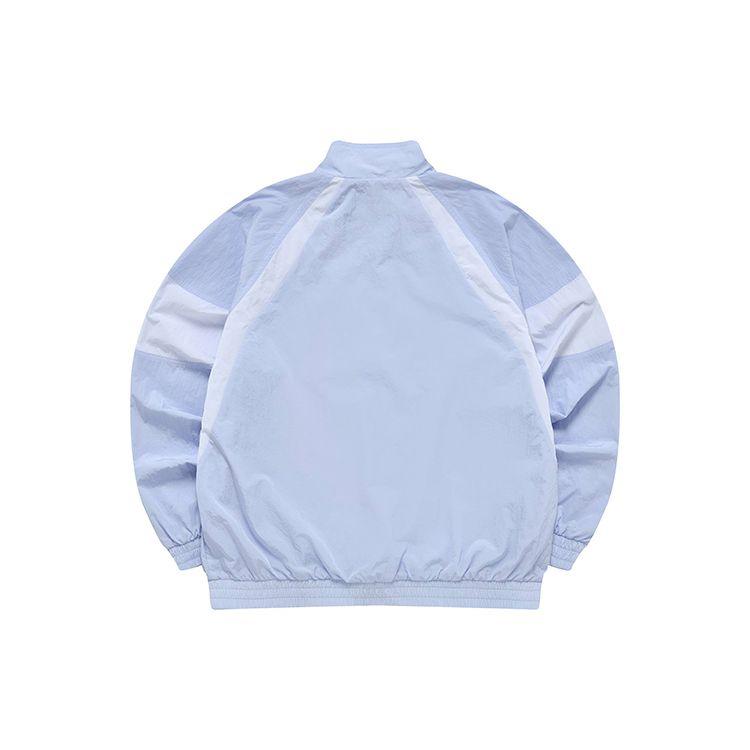 Fila Fusion Color Block Loose Retro Stand Collar Woven Jacket Women Jackets Light-Aqua T11W235704FVT