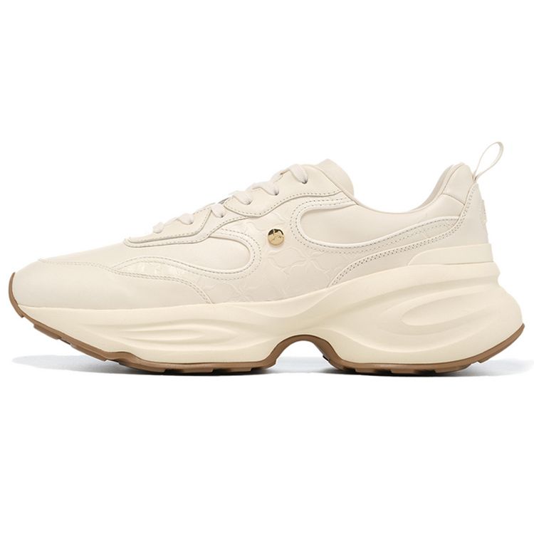 

Li-Ning 1990 Yunshang Classic Retro Sports Non-Slip Wear-Resistant Low-Top Running Shoes Men sneaker White ALJT053-2 44⅓