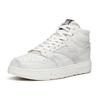 New Anta Street Naughty Slip-Resistant Mid-Top Skateboard Shoes Women's White Gray 122218052-2