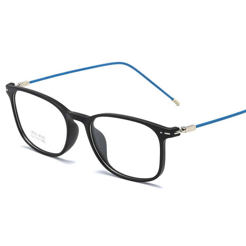 TR90 Presbyopia Corrective Prescription Corrective Vintage Spectacle Diopter Minus Clear Unisex Transparent Rectangular Square Blocking Glasses