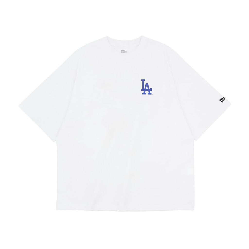 NEW ERA Los Angeles Dodgers MLB Patch Heritage Oversized Cotton White 14683915 NER36A5879 T-Shirt