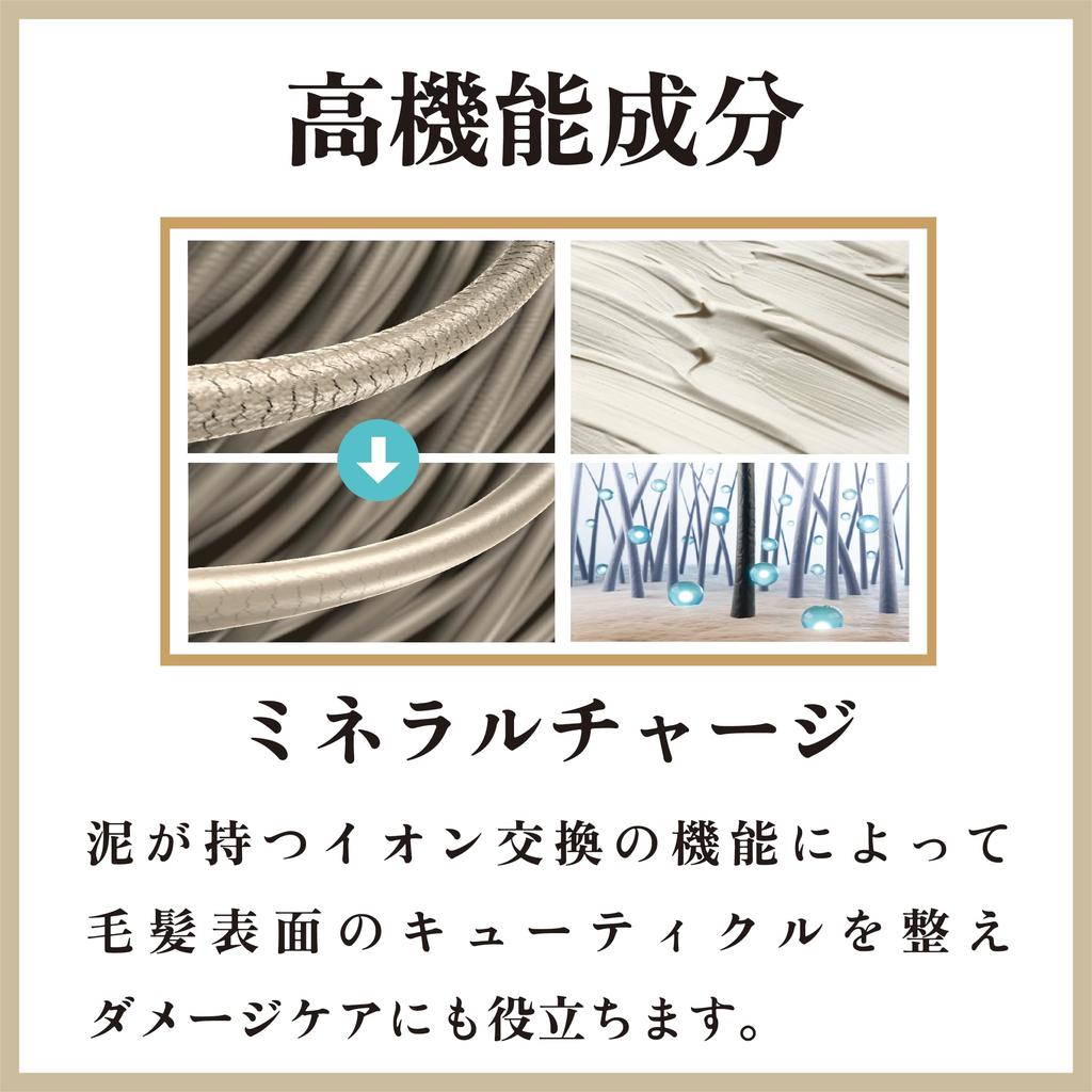 Head Spa Specialty Shop Hitotoki no Shizuku DORO SHAMPOO scalp odor and repairs damaged hair after coloring and contains 300ml [For stickiness,