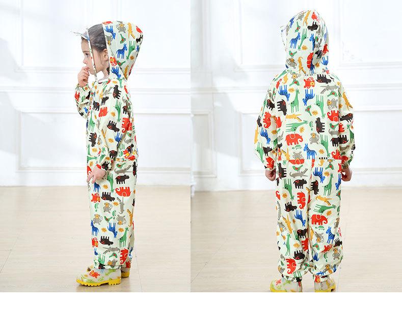 Children's Raincoat for Boys and Girls - Kindergarten and Baby Sizes