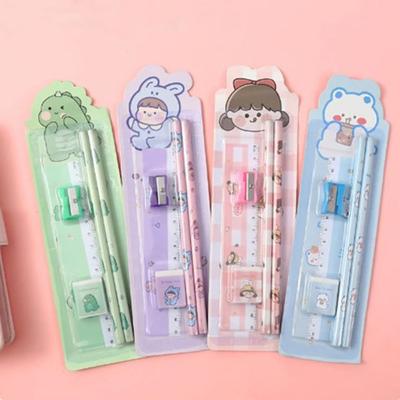 Dárek pro děti Školní ořezávátko Guma Sada pravítek Kancelářské psací potřeby Psací potřeby Student