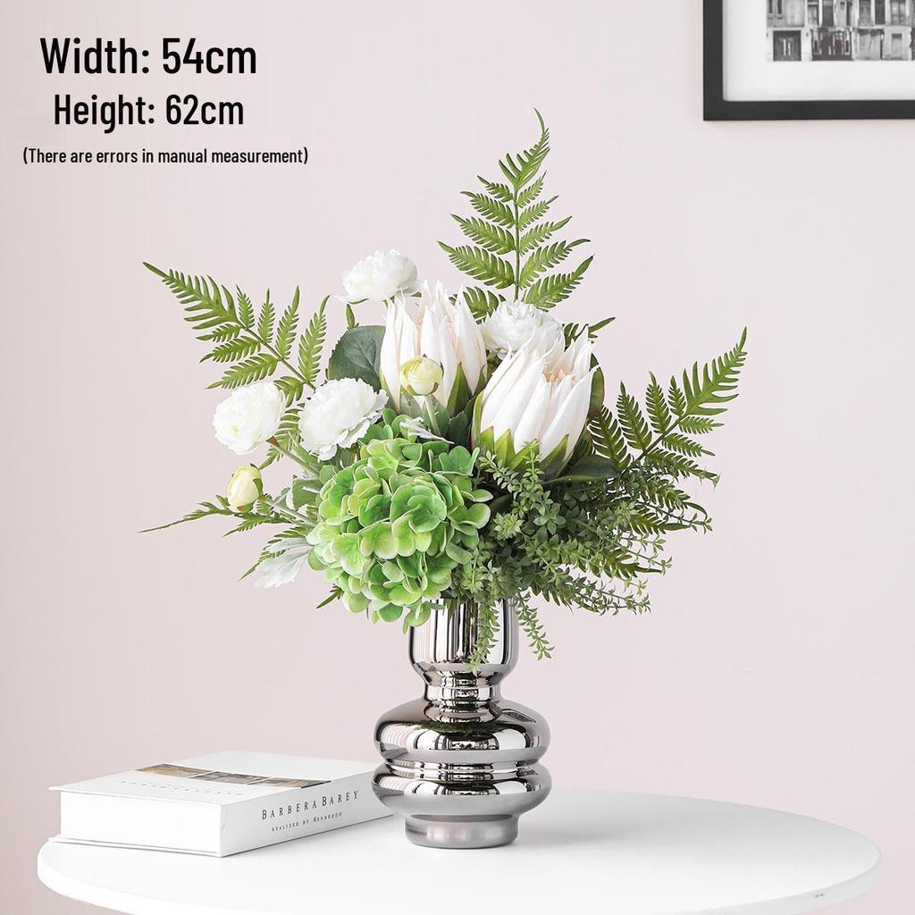 Silk King Protea Bouquet for Home Decor