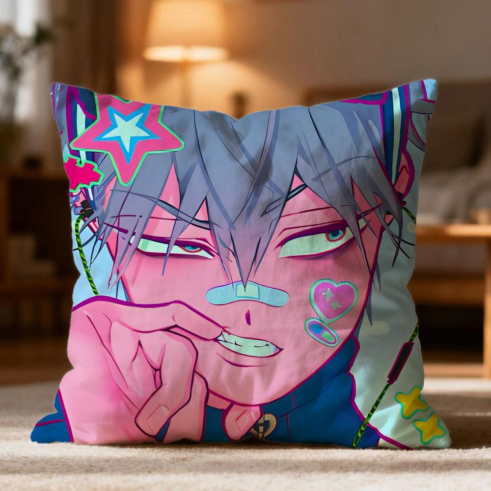 Hot Aalien Staged Cushion Cover Soft Washable Pillow Case Multi-Scene For Couch Bed Travel Office Use