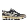 Mizuno Wave Mujin TL GTX Perfect for and Dark Gray x x Size 2E Gore-Tex Sneakers, Commuting, School, Lifestyle, Casual, Off-White Beige, 24.5 cm,