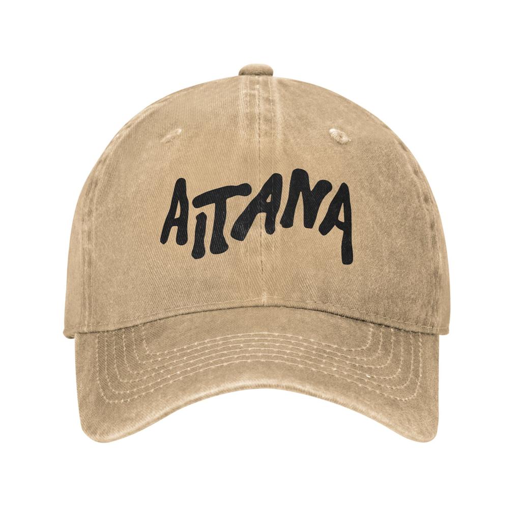 2026 Washed Baseball Cap Butterfly Aitanas Spanish Singer Summer Hip Hop Hats For Unisex-Teens Cool Hiking Fishing Sun Snapback